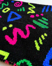 Load image into Gallery viewer, Neon Confetti Knitted Scarf