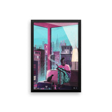 Load image into Gallery viewer, "Midnight Wind" Art Print by Marianna Tomaselli