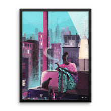 Load image into Gallery viewer, "Midnight Wind" Art Print by Marianna Tomaselli