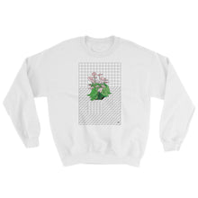 Load image into Gallery viewer, Tron Flower. Sweatshirt by Vengodelvalle