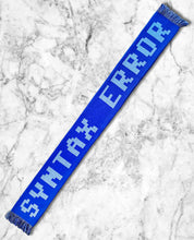 Load image into Gallery viewer, SYNTAX ERROR Knitted Scarf
