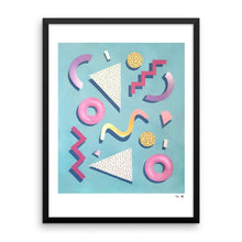 Load image into Gallery viewer, "Memphis Structure" Art Print by Mariah Birsak