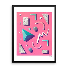 Load image into Gallery viewer, "Memphis Bits" Art Print by Mariah Birsak