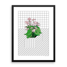 Load image into Gallery viewer, Tron Flower Art Print by Vengodelvalle