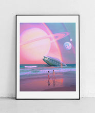 Load image into Gallery viewer, "Pastel Ufo" Art Print by Morysetta