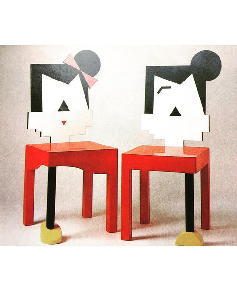 Chairs by Ulf Pålsson, 1988.