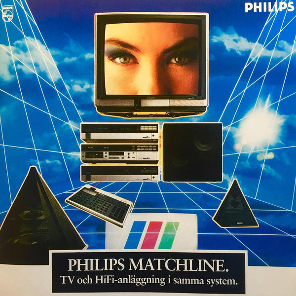 Philips Matchline Ad, 1987