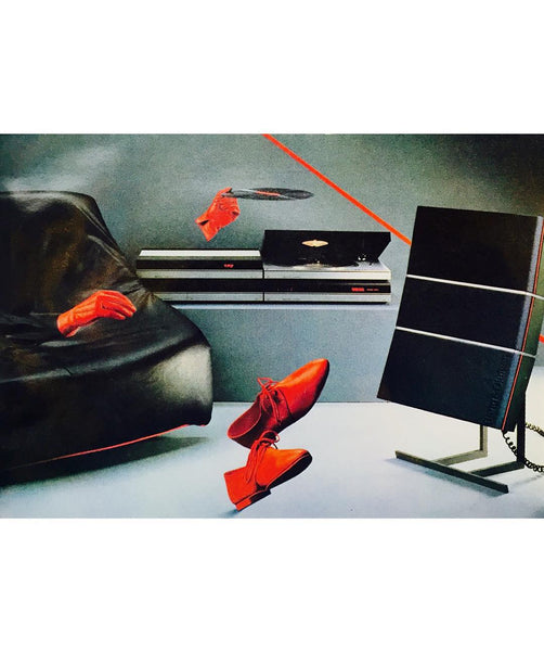 BeoSystem 5000 and Beovox Red Line Speakers