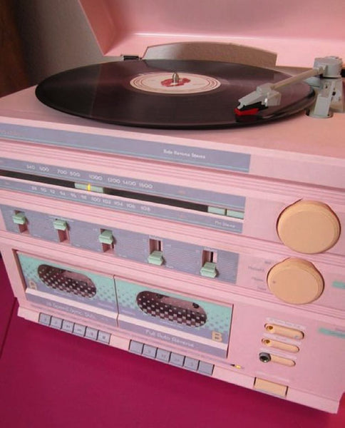 Fav Pink Turntable
