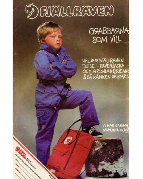Fjällräven Ad, early 80s