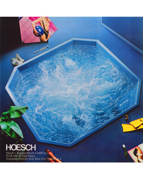 Ad for Hoesch . Commercial Interiors, 1986