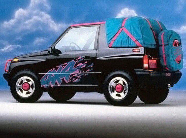 Geo Tracker. Introduced 1989🇺🇸