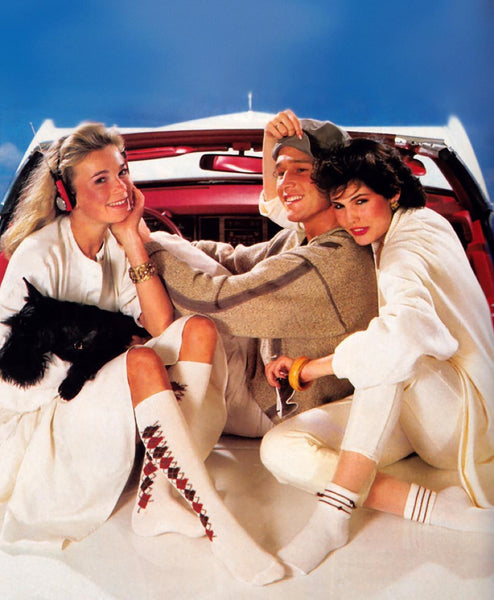 Bonnie Doon Socks Ad, 1984