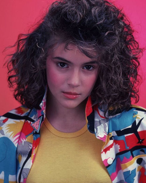 Style Icon Alyssa Milano 1980