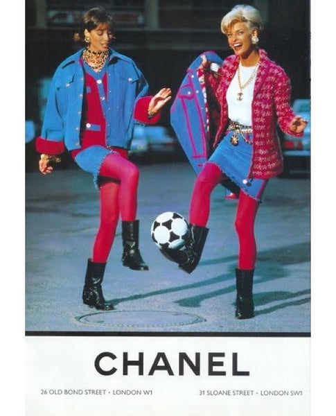 Rare CHANEL Ad, 1991