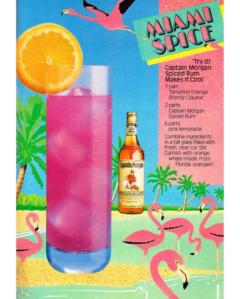 "Captain Morgan Makes it Cool" 1986.