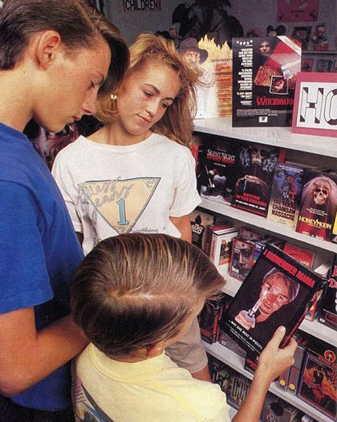Sunday. What vhs will you rent today?
