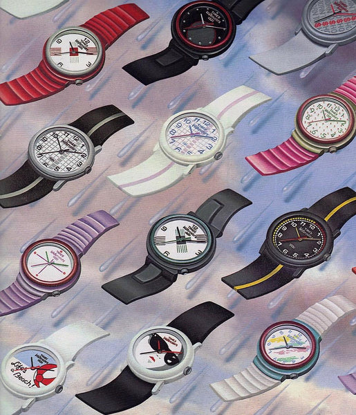 80s Timex Watercolors