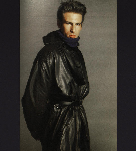 1989. Leather Coat by GianPaolo Barbieri