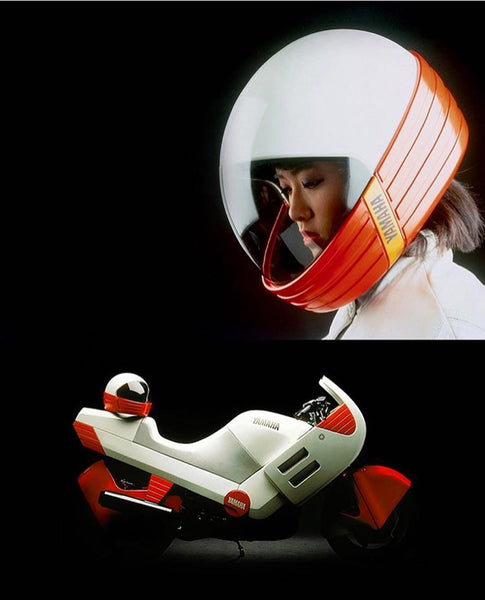 Bike and Helmet Concept by Hartmut Esslinger