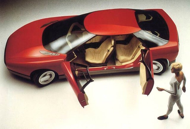 Citroën Activa with Four-Wheel Steering. 1988.