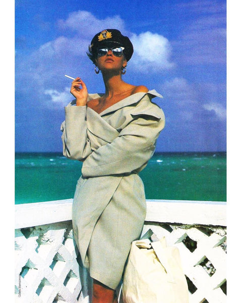 Elle France, 1988.