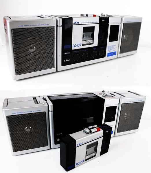 Boombox with Built-In Walkman.