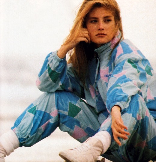 Head Sportswear. Elle Magazine. 1987.
