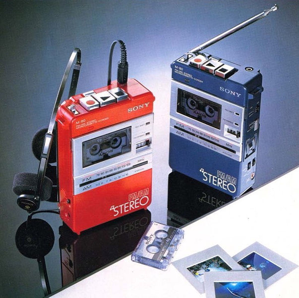Sony M-80. Micro Cassette. 1982