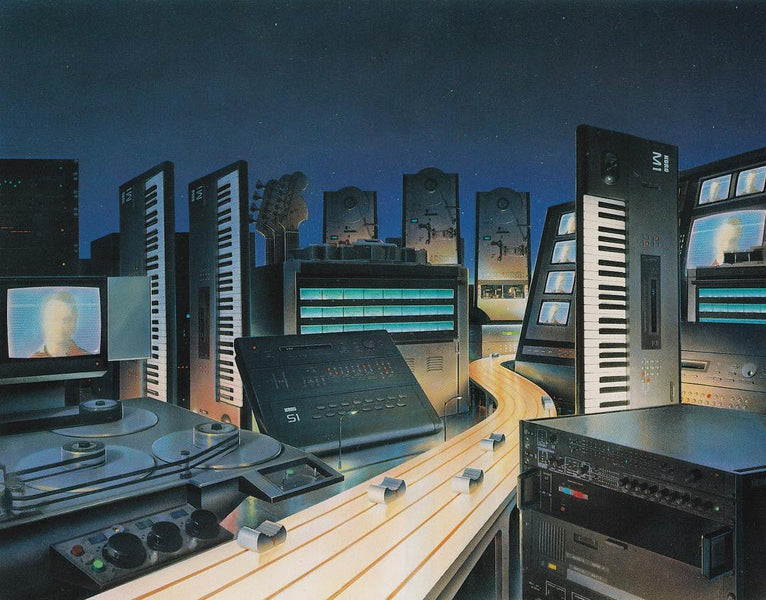 Airbrush by Richard Newton. 1988.