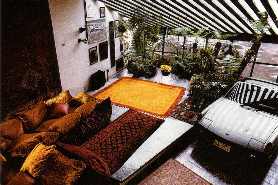 Garage and Pillow Room in one.