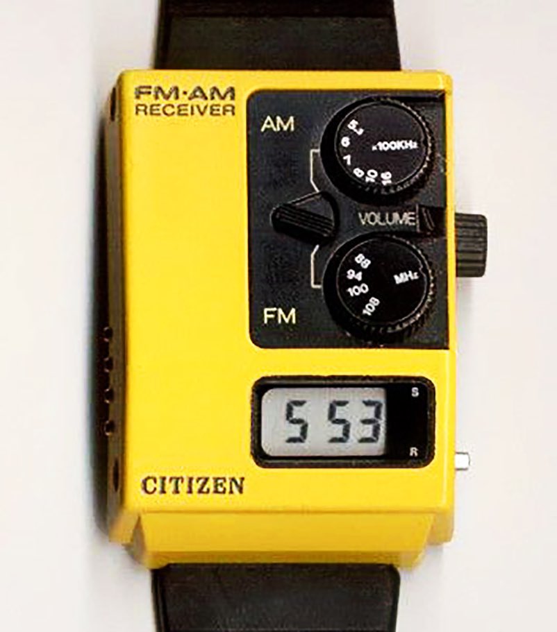Ultra Rare Citizen Radio Watch