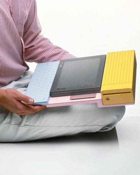 Apple Tablet Concept  Early 80s. Design by Hartmut Esslinger.