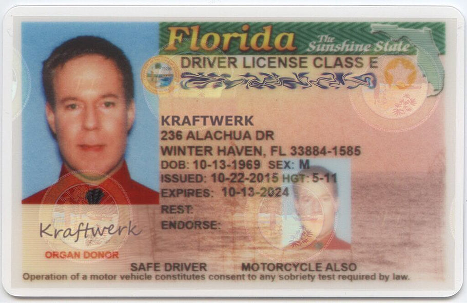 This Guy from Florida changed his name to Kraftwerk!