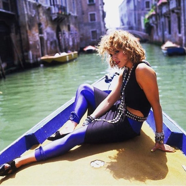 Madonna chillin in Venice