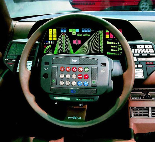 Dashboard of Lancia Orca