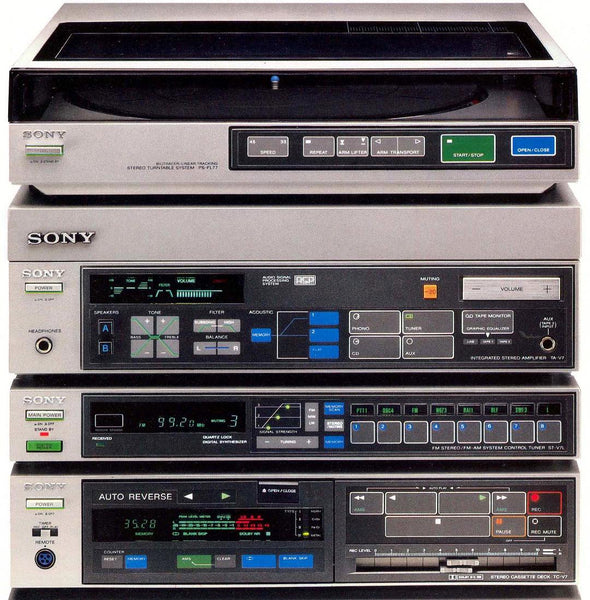 Sony Precise V7 Stereo System.