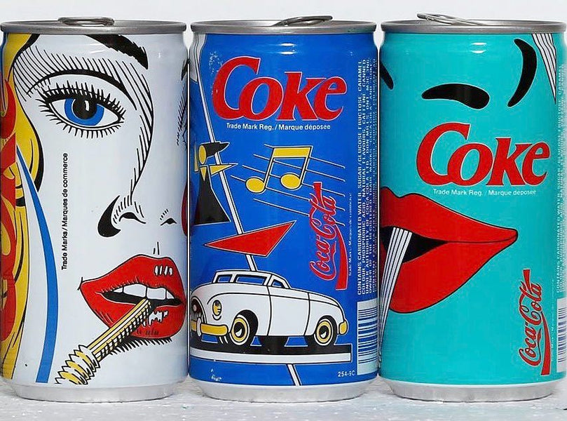Coca Cola 280ml Pop-Art Series. 1989🇨🇦