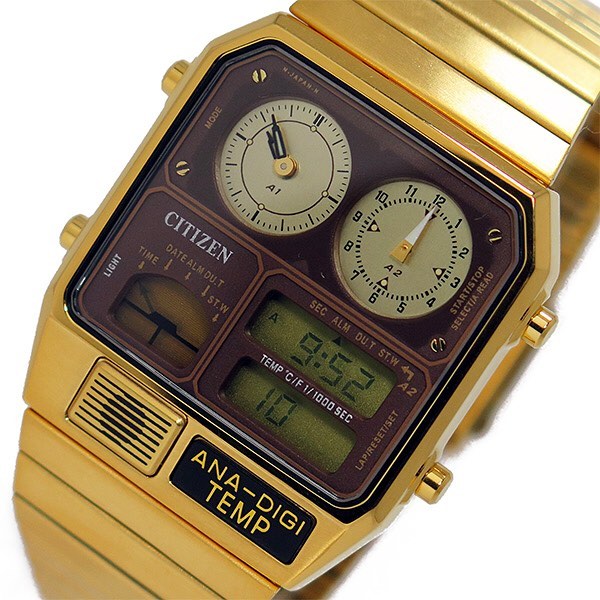 Citizen JG2002-53 W. Gold. 1981🇯🇵