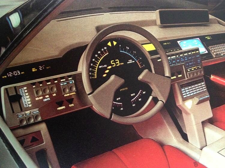 Ford Probe Dashboard 1979🇺🇸