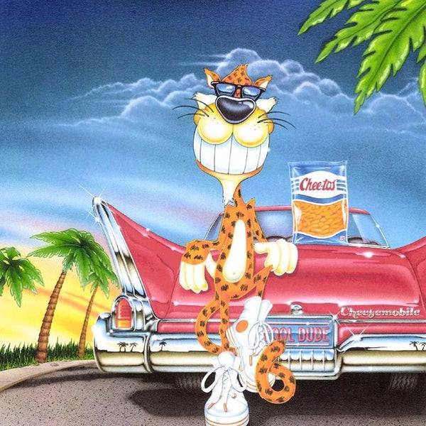 Cool Dude and his Cheesemobile