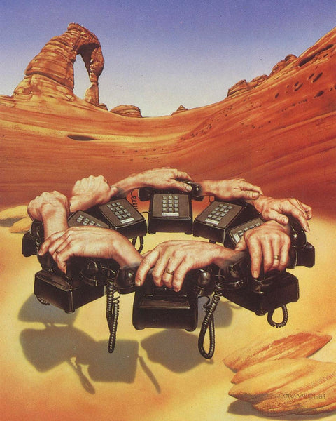 Airbrush by Chris Consani. 1984