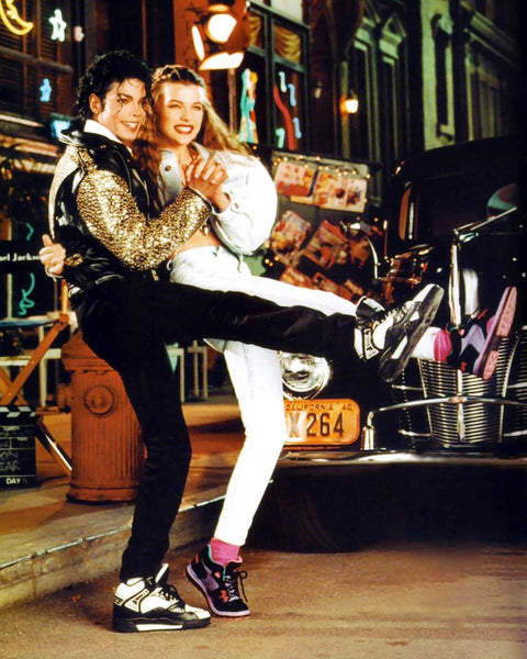 Michael Jackson and Milla Jovovich