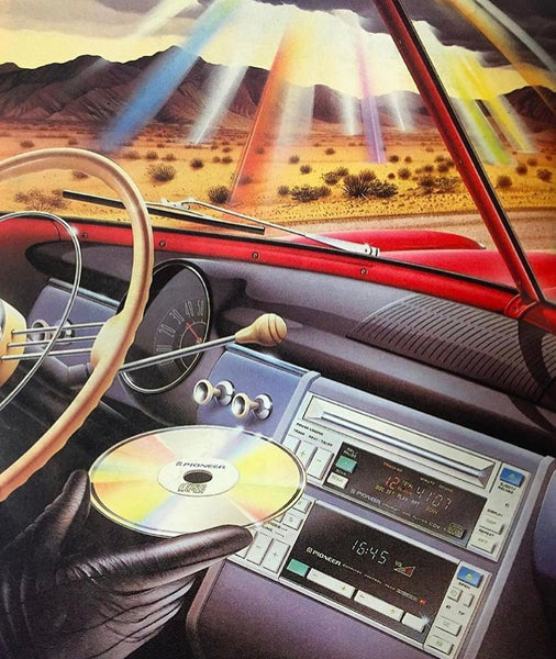 First car CD player in the world