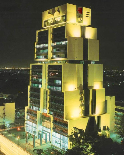 'The Robot Building' by Sumet Jumsai. Bangkok.1986🇹🇭