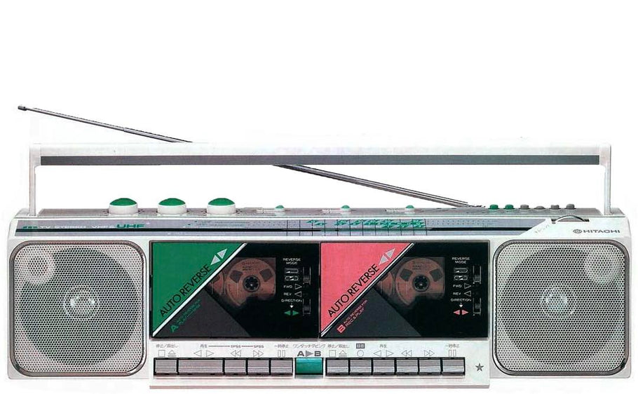Hitachi Boombox.