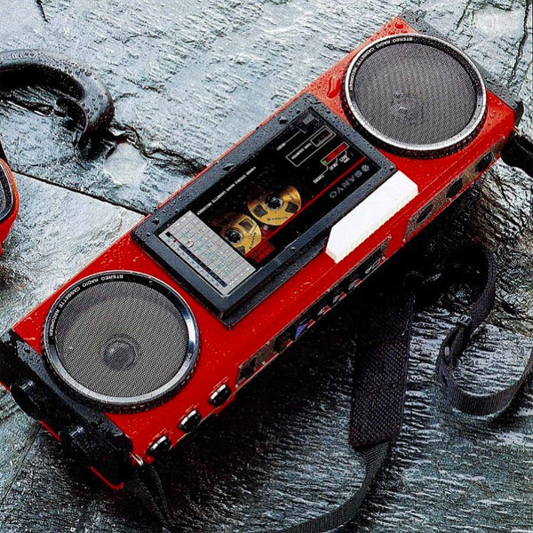 Sanyo MGT 7. Water Resistant Boombox. 1986🇯🇵