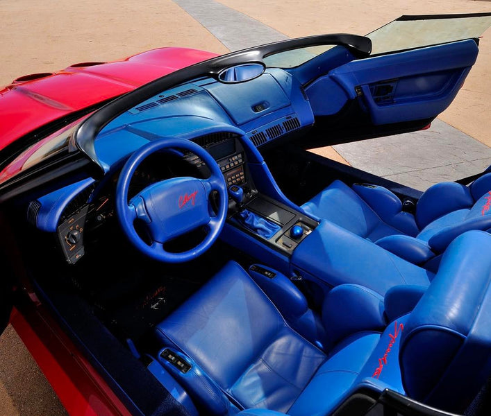 Interior 1990 Callaway C4 Twin Turbo Corvette ZR1 Super Speedster