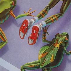 Nike ad. Airbrush by Laura Phillips ‘90s🇺🇸