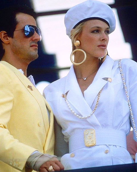 Brigitte Nielsen and her (ex)husband Sylvester Stallone